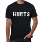 Hurts Mens Retro T Shirt Black Birthday Gift 00553 - Black / Xs - Casual