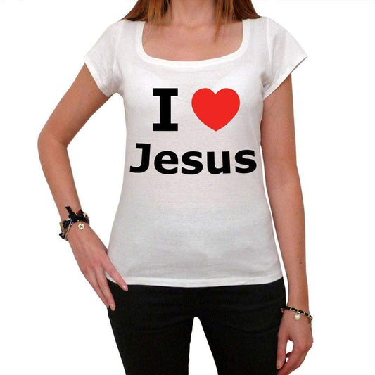I Love Jesus Women T-Shirt For Women Short Sleeve Cotton Tshirt Women T Shirt Gift - T-Shirt