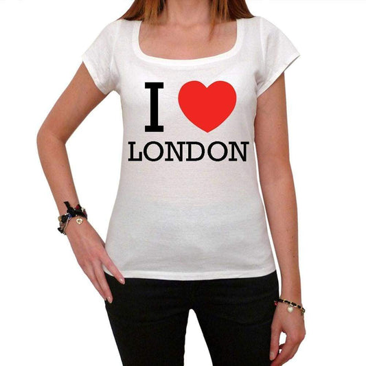 I Love London Gift Girl T-Shirt For Women Short Sleeve Cotton Tshirt Women T Shirt Gift - T-Shirt