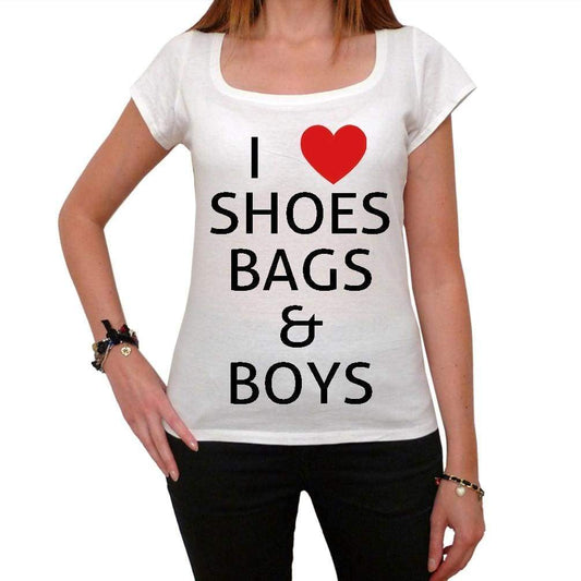 I Love Shoes Bags And Boys Paris Hilton New York Womens T-Shirt Picture Celebrity 00038