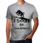 I Shall Be Exhilarating Grey Mens Short Sleeve Round Neck T-Shirt Gift T-Shirt 00370 - Grey / S - Casual