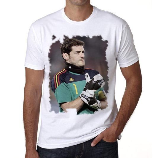 Iker Casillas T-Shirt For Mens Short Sleeve Cotton Tshirt Men T Shirt 00034 - T-Shirt