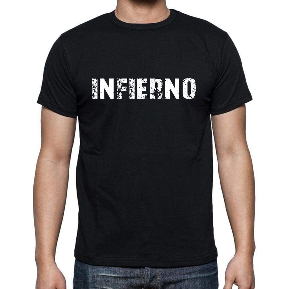 Infierno Mens Short Sleeve Round Neck T-Shirt - Casual
