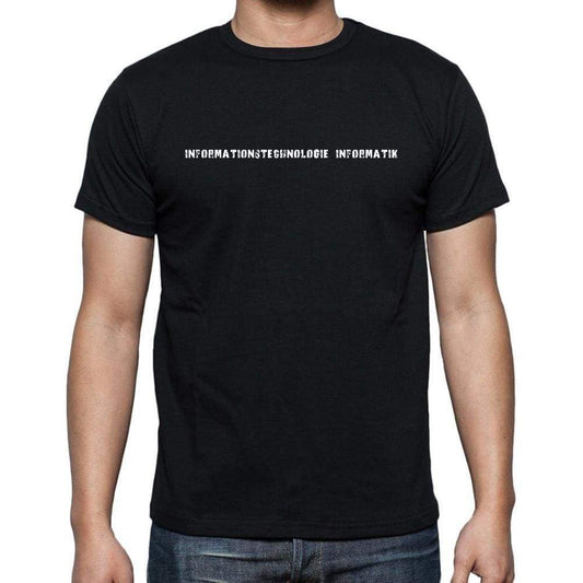 Informationstechnologie Informatik Mens Short Sleeve Round Neck T-Shirt 00022 - Casual