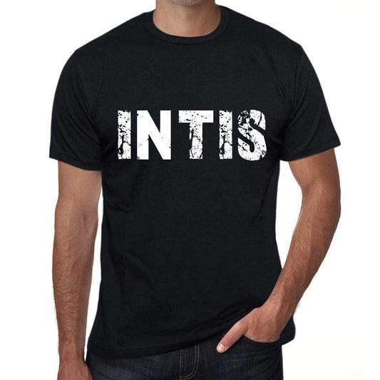 Intis Mens Retro T Shirt Black Birthday Gift 00553 - Black / Xs - Casual