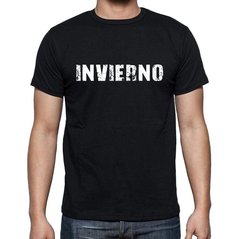 Invierno Mens Short Sleeve Round Neck T-Shirt - Casual