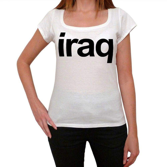 Iraq Womens Short Sleeve Scoop Neck Tee 00068