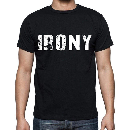Irony Mens Short Sleeve Round Neck T-Shirt - Casual
