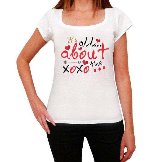 Its All About The Xoxo Womens Short Sleeve T-Shirt - Shirts