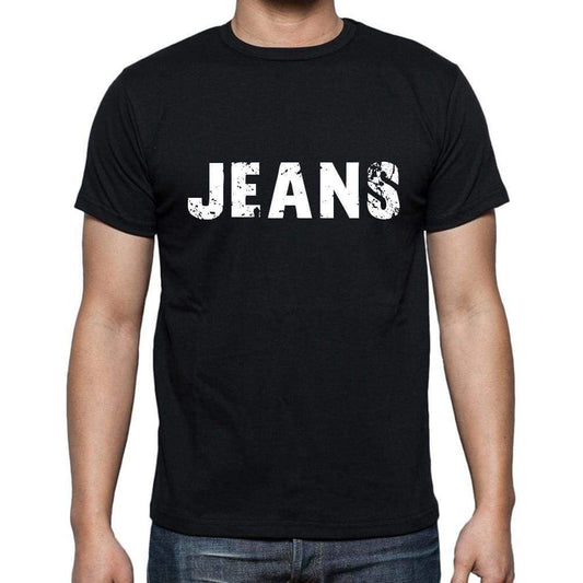 Jeans Mens Short Sleeve Round Neck T-Shirt - Casual