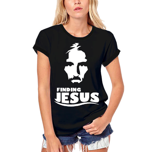 ULTRABASIC Women's Organic Religious T-Shirt Finding Jesus - Bible Christ Shirt