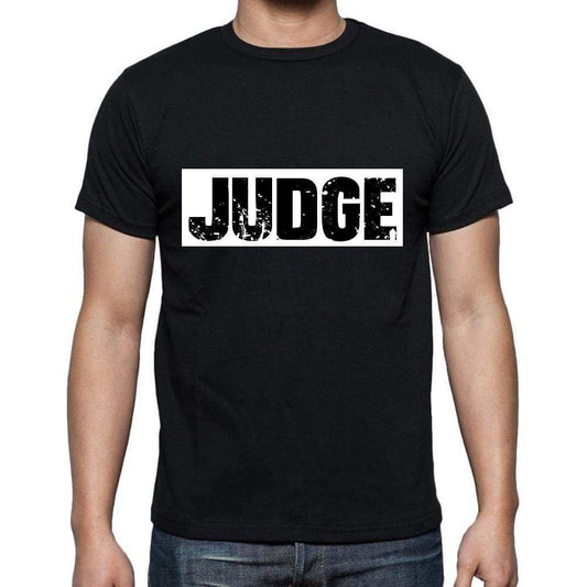 Judge T Shirt Mens T-Shirt Occupation S Size Black Cotton - T-Shirt