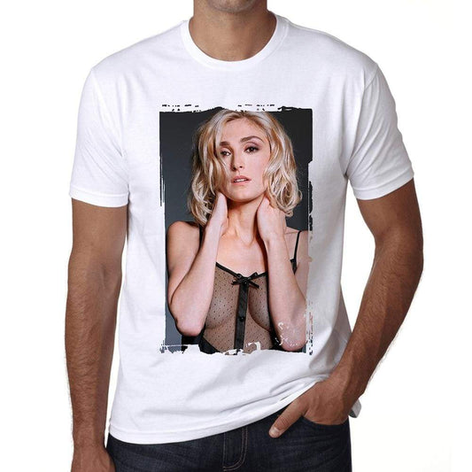 Julie Gayet Mens T Shirt White Birthday Gift 00515 - White / Xs - Casual