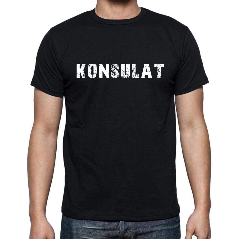 Konsulat Mens Short Sleeve Round Neck T-Shirt - Casual