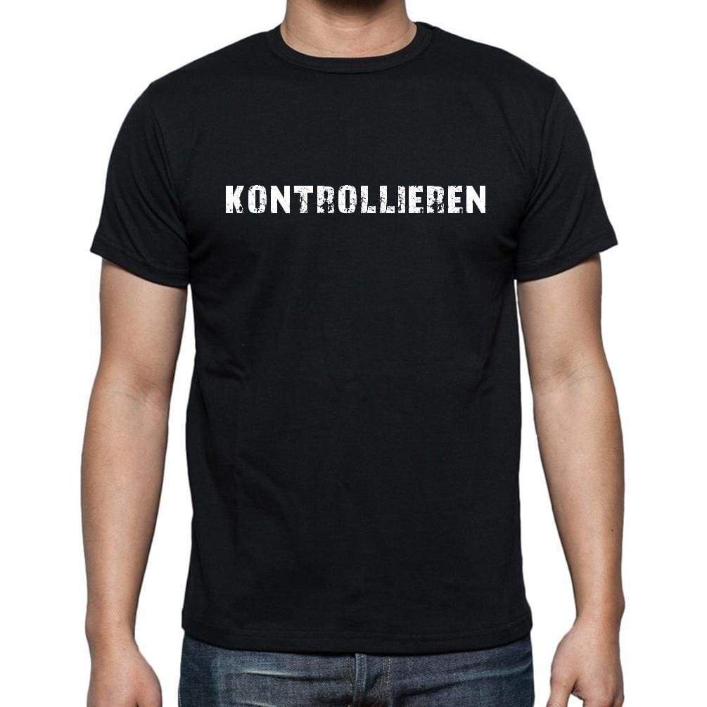 Kontrollieren Mens Short Sleeve Round Neck T-Shirt - Casual