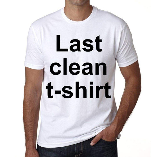 Last Clean T-Shirt Funny Mens T-Shirt 00197