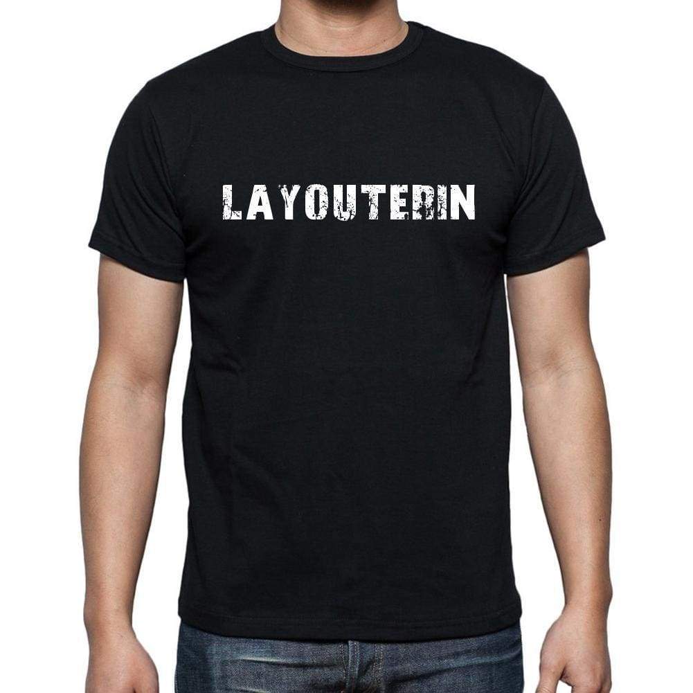 Layouterin Mens Short Sleeve Round Neck T-Shirt 00022 - Casual
