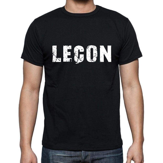 Leçon French Dictionary Mens Short Sleeve Round Neck T-Shirt 00009 - Casual