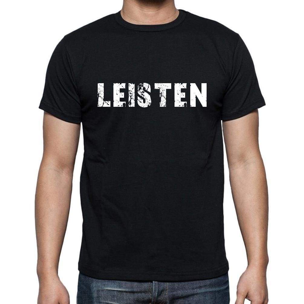 Leisten Mens Short Sleeve Round Neck T-Shirt - Casual