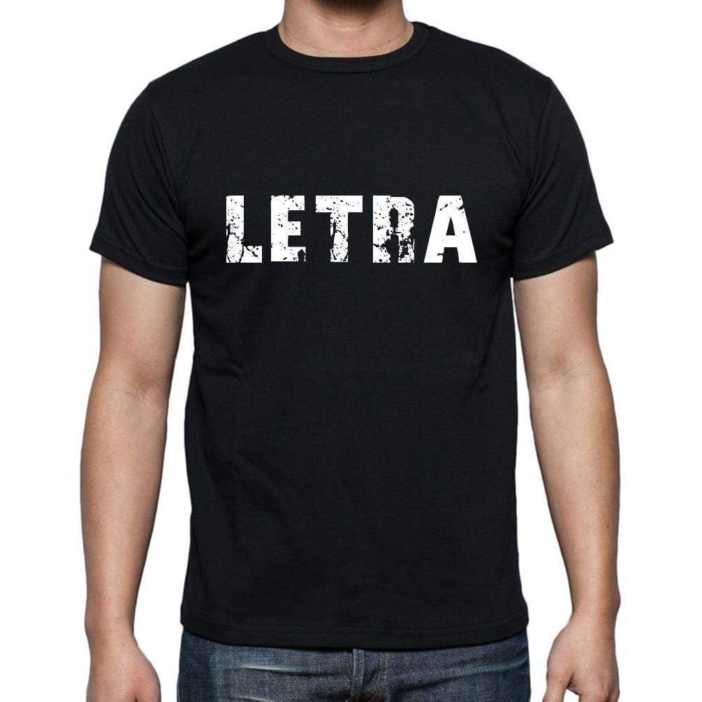 Letra Mens Short Sleeve Round Neck T-Shirt - Casual