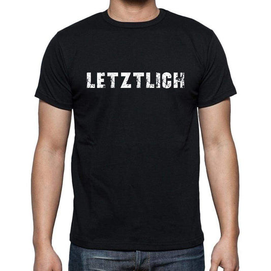 Letztlich Mens Short Sleeve Round Neck T-Shirt - Casual