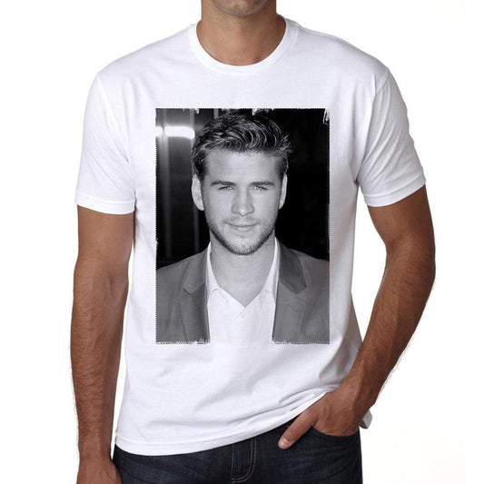 Liam Hemswortt-Shirt For Mens Short Sleeve Cotton Tshirt Men T Shirt 00034 - T-Shirt