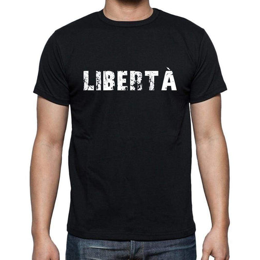 Libert  Mens Short Sleeve Round Neck T-Shirt 00017 - Casual