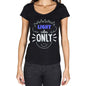 Light Vibes Only Black Womens Short Sleeve Round Neck T-Shirt Gift T-Shirt 00301 - Black / Xs - Casual