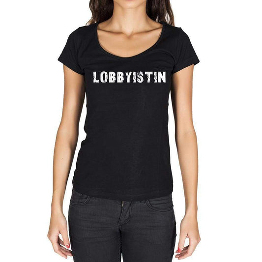 Lobbyistin Womens Short Sleeve Round Neck T-Shirt 00021 - Casual