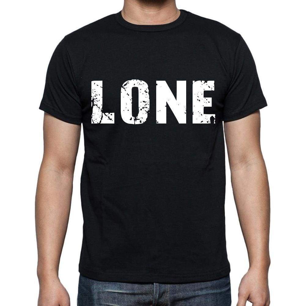 Lone Mens Short Sleeve Round Neck T-Shirt 00016 - Casual