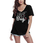 ULTRABASIC Women's T-Shirt Love Bug - Funny Short Sleeve Tee Shirt Tops