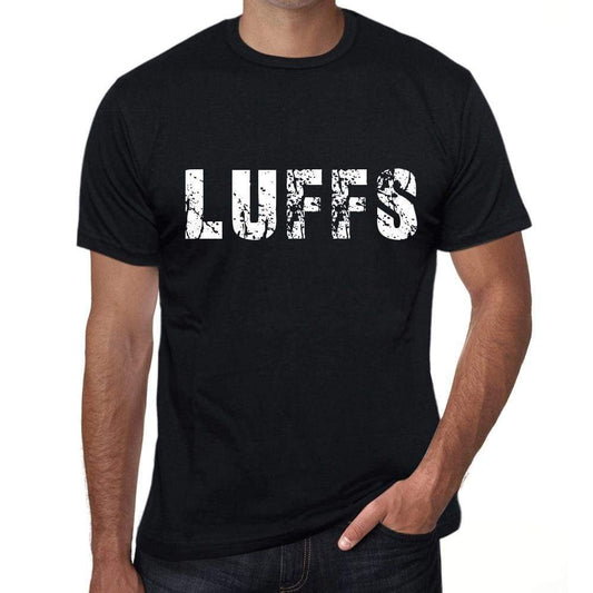 Luffs Mens Retro T Shirt Black Birthday Gift 00553 - Black / Xs - Casual