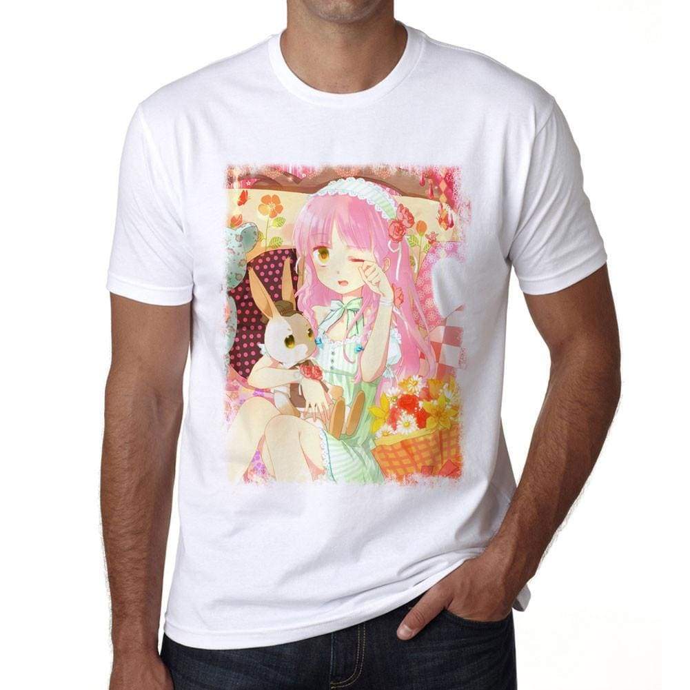 Manga Birthday Teddy Bear T-Shirt For Men T Shirt Gift 00089 - T-Shirt