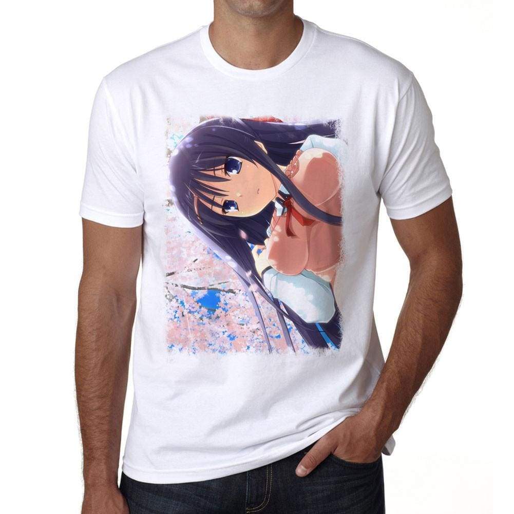Manga Schoolgirl T-Shirt For Men T Shirt Gift 00089 - T-Shirt
