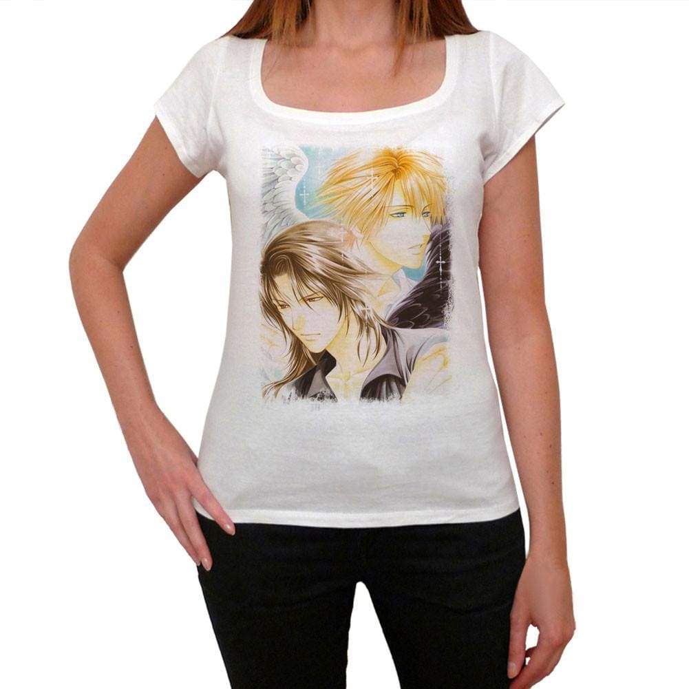 Manga With Wings T-Shirt For Women T Shirt Gift 00088 - T-Shirt
