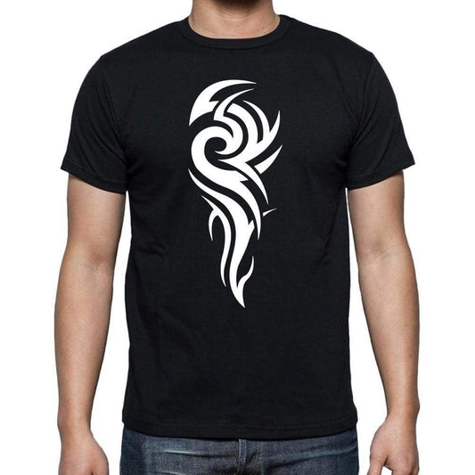 Maori Tribal Tattoo 2 Black Gift T Shirt Mens Tee Black 00166