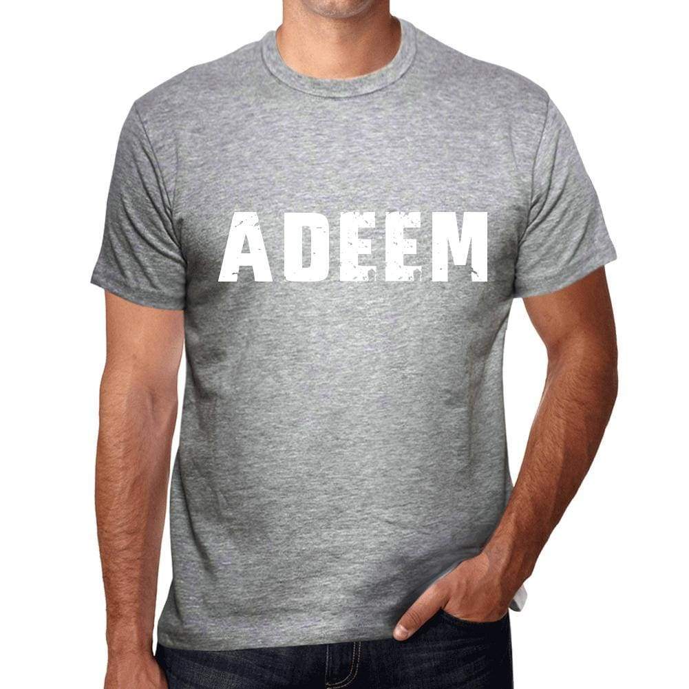 Mens Tee Shirt Vintage T Shirt Adeem 00562 - Grey / S - Casual