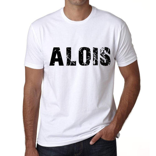Mens Tee Shirt Vintage T Shirt Alois X-Small White 00561 - White / Xs - Casual