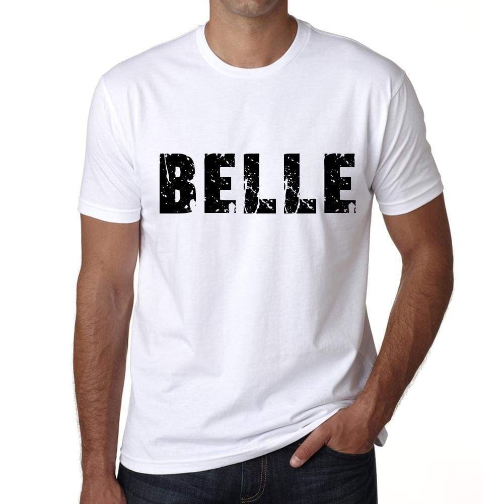 Mens Tee Shirt Vintage T Shirt Belle X-Small White 00561 - White / Xs - Casual