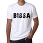 Mens Tee Shirt Vintage T Shirt Bissa X-Small White 00561 - White / Xs - Casual