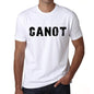 Mens Tee Shirt Vintage T Shirt Canot X-Small White 00561 - White / Xs - Casual