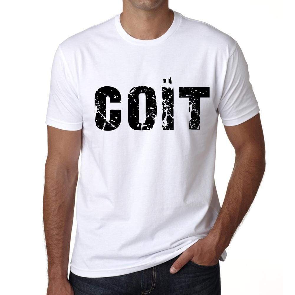 Mens Tee Shirt Vintage T Shirt Coôt X-Small White 00560 - White / Xs - Casual