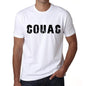 Mens Tee Shirt Vintage T Shirt Couac X-Small White 00561 - White / Xs - Casual