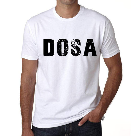 Mens Tee Shirt Vintage T Shirt Dosa X-Small White 00560 - White / Xs - Casual