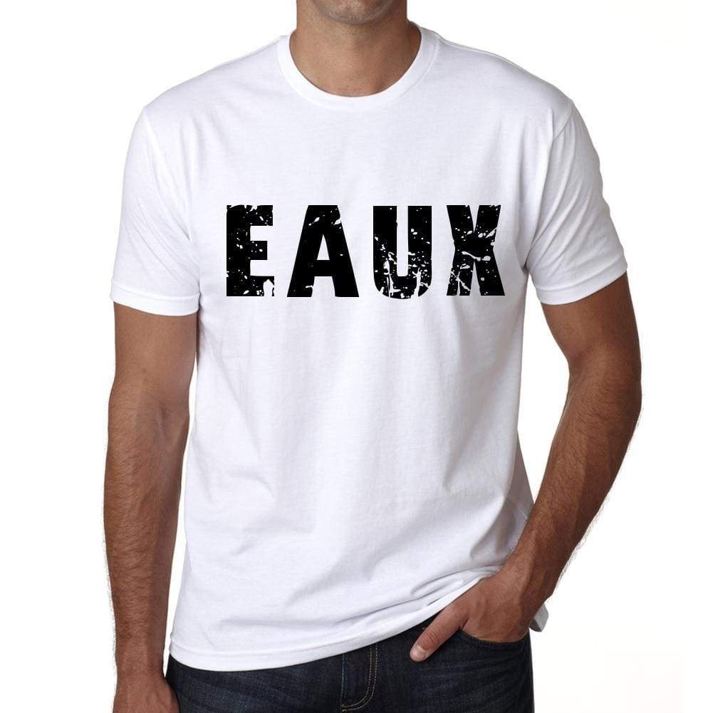 Mens Tee Shirt Vintage T Shirt Eaux X-Small White 00560 - White / Xs - Casual