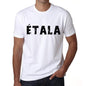 Mens Tee Shirt Vintage T Shirt Étala X-Small White 00561 - White / Xs - Casual