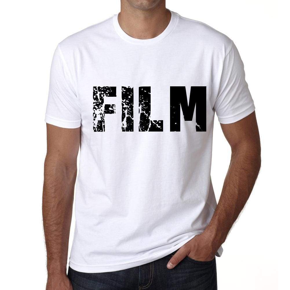 Mens Tee Shirt Vintage T Shirt Film X-Small White 00560 - White / Xs - Casual