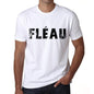 Mens Tee Shirt Vintage T Shirt Fléau X-Small White 00561 - White / Xs - Casual