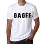 Mens Tee Shirt Vintage T Shirt Gagée X-Small White 00561 - White / Xs - Casual