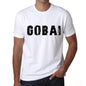 Mens Tee Shirt Vintage T Shirt Gobai X-Small White 00561 - White / Xs - Casual